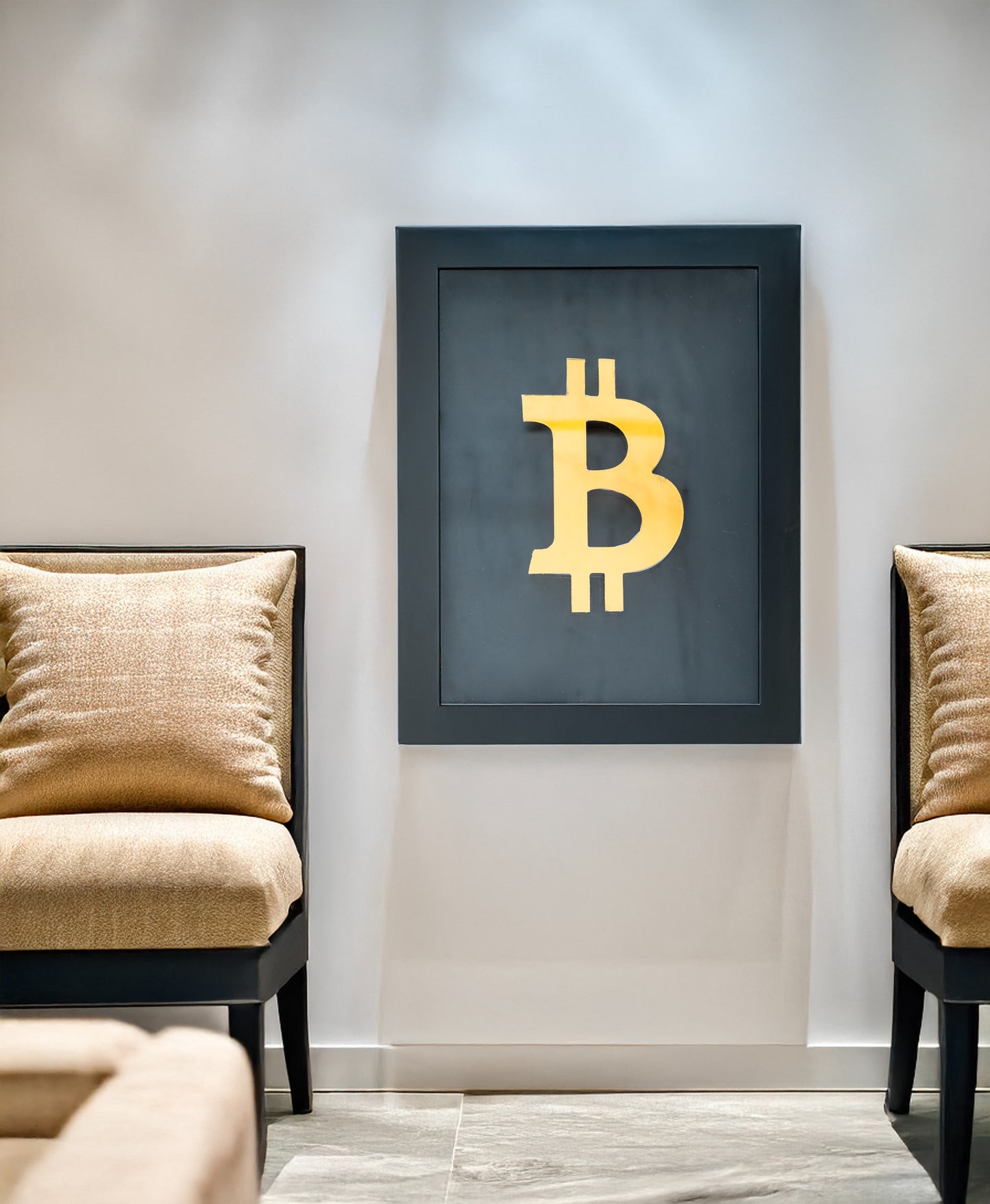 3D Bitcoin Frame