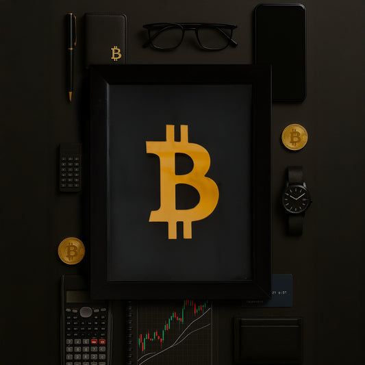 3D Bitcoin Frame