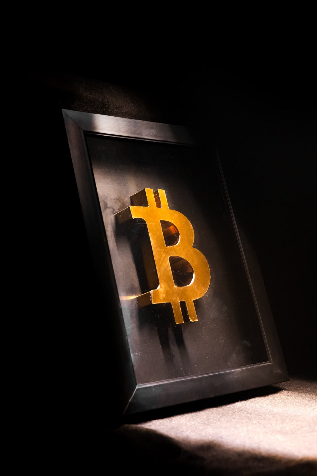 3D Bitcoin Frame