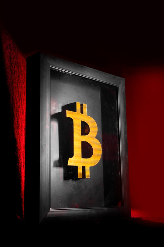 3D Bitcoin Frame