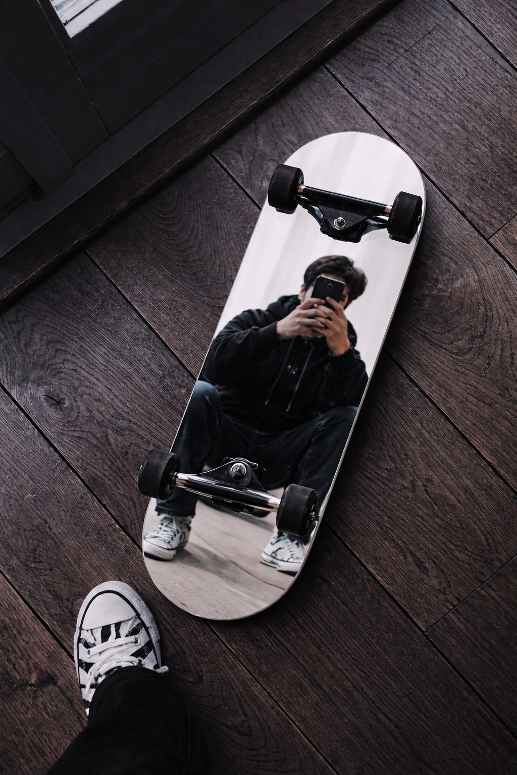 Skateboard Mirror
